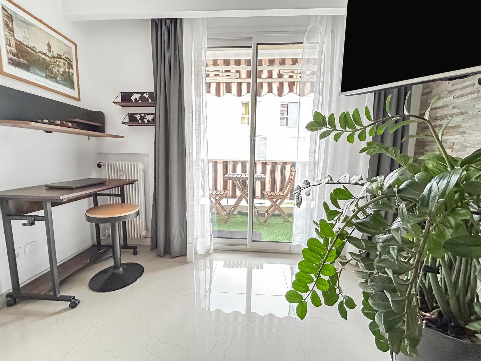 Escapade A - T2 Cosy, Clim & Balcon * Nice