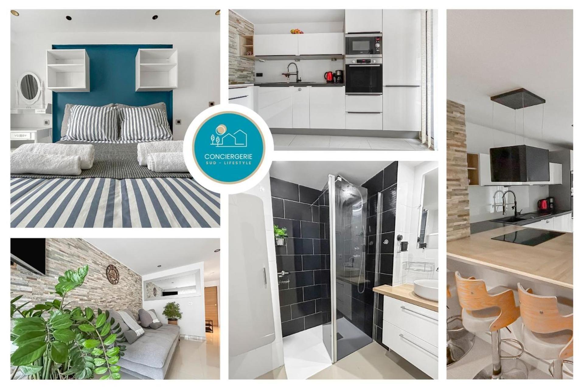 Escapade A - T2 Cosy, Clim & Balcon